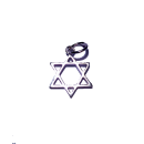 COLGANTE MAGEN DAVID (Ref: Pla. 04086)
