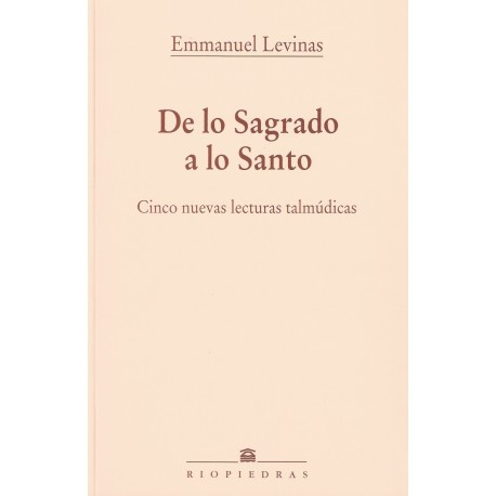 De lo Sagrado a lo Santo