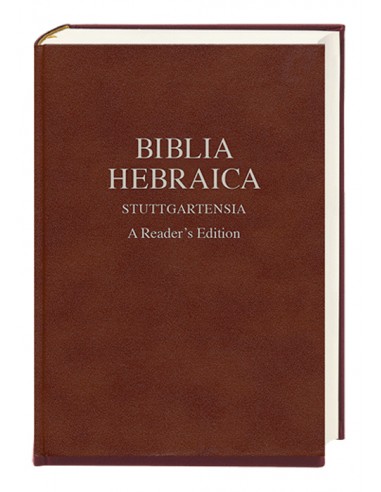 BIBLIA HEBRAICA STUTTGARTENSIA READER’S