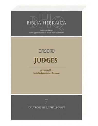 BIBLIA HEBRAICA JUDGES