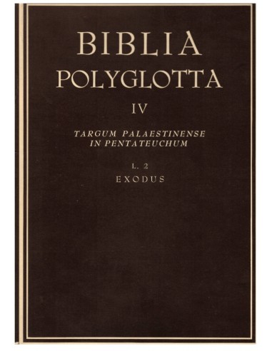 BIBLIA POLYGLOTTA IV L.2 EXODUS