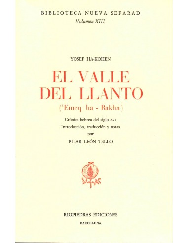 EL VALLE DEL LLANTO (´EMEQ HA-BAKHA)