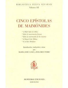 CINCO EPÍSTOLAS DE MAIMÓNIDES