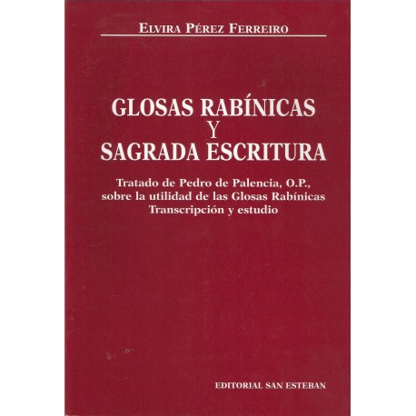 GLOSAS RABÍNICAS Y SAGRADA ESCRITURA